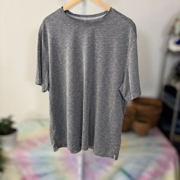 Tommy Bahama Gray Short Sleeve Tee MODAL spacedye grey men’s XXL - Picture 1 of 7